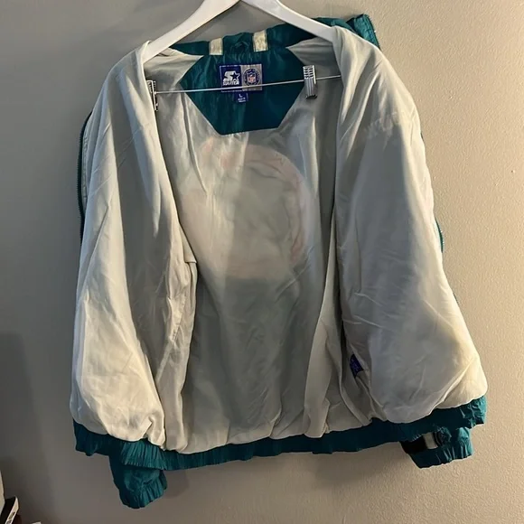 Vintage Starter Miami Dolphins Jacket Size Large